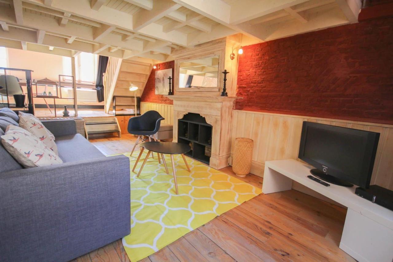 Old Lille - Superb Loft-Type Terrace! ลีลล์ ภายนอก รูปภาพ