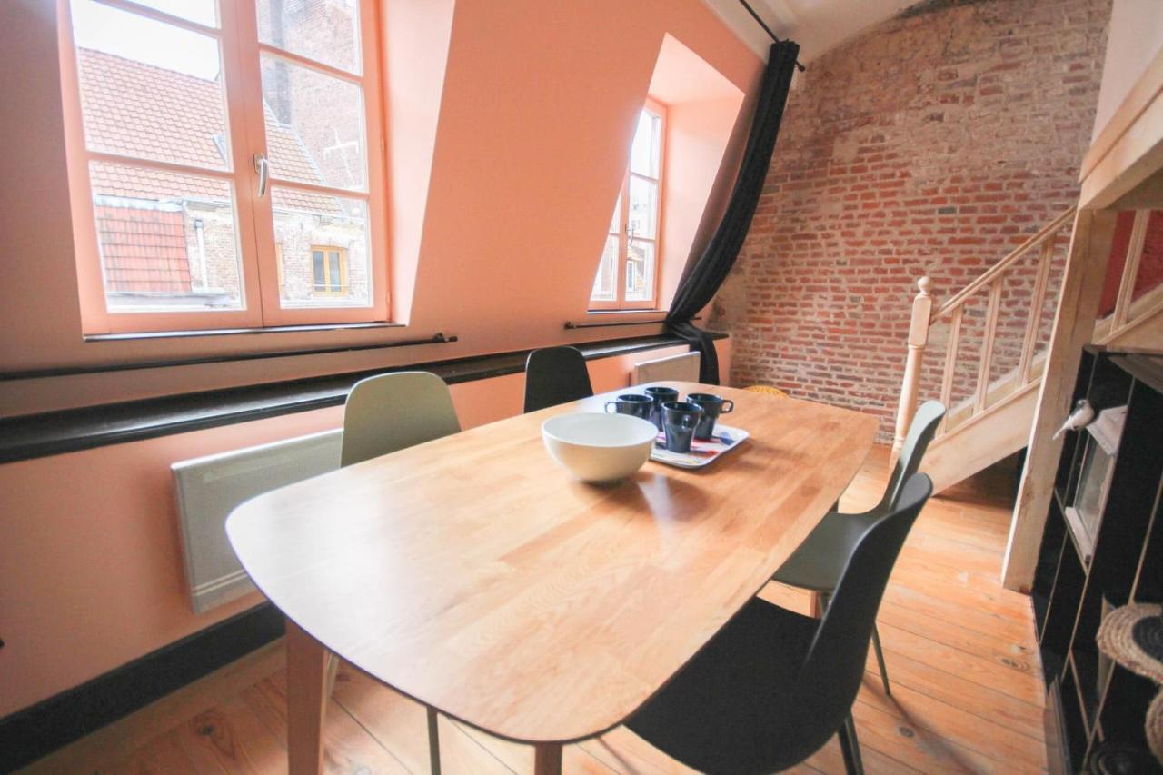 Old Lille - Superb Loft-Type Terrace! ลีลล์ ภายนอก รูปภาพ